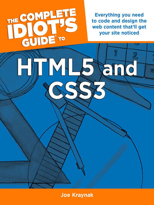 Title details for The Complete Idiot's Guide to HTML5 and CSS3 by Joe Kraynak - Wait list